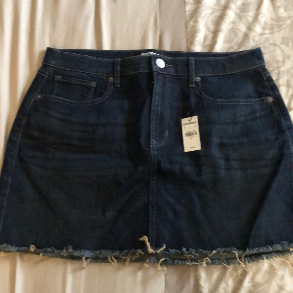 Express Jean Skirt